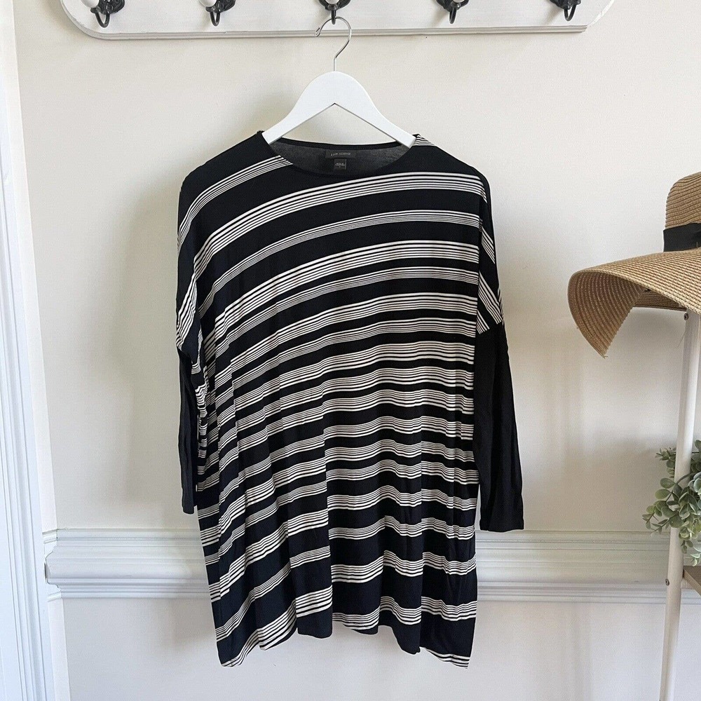 J. jill striped tunic top small stretchy